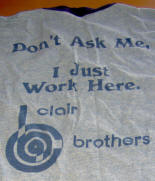 Yes fall tour 1974 T-shirt rear.  Clair Brothers issue.