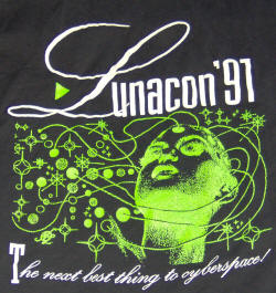 Lunacon Science Fiction Convention 1991 T-shirt