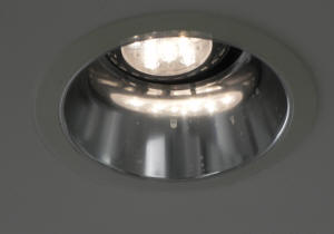 Spot beam LED "down light" replacement fixture