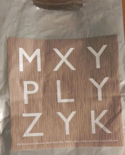 MXYPLYZYK Bag of the Day. Remember Mr. Mxyplyzyk?