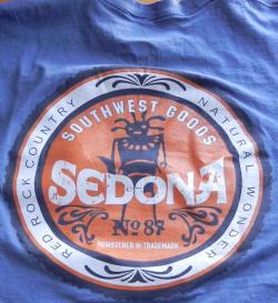 Tourist T-shirt from Sedona, Arizona