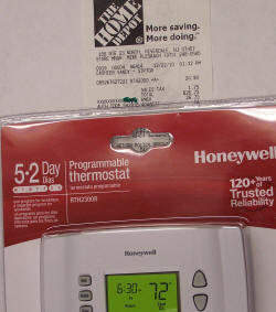 Honeywell thermostat