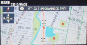 Ford Escape Hybrid Map Display - Track Up