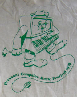 Personal Computer Music Festival 1979 T-shirt