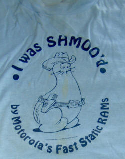 Motorola "I was SHMOO'd T-shirt