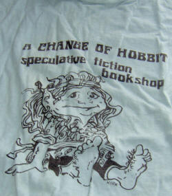 A Change Of Hobbit bookstore T-shirt
