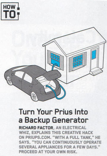 Wired drawing of Prius connected to house - description of PriUPS project