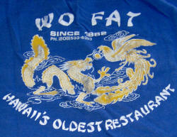 T-shirt, Wo Fat, Hawaii's Oldest Restaurant