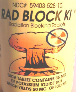 Rad Block KI (Potassium Iodide) label