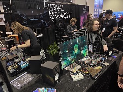 Eternal Research, in addition to being Asimov-related, has an Eventide H90 at their booth.