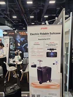 Ride that suitcase from Jitlife! Gotta wonder about its 0-60 time.