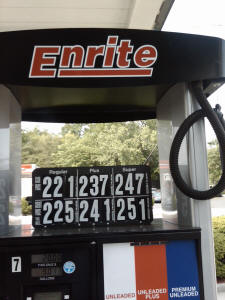 Enright gasoline prices 27 May 2009 in NJ
