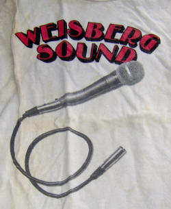 Weisberg Sound T-Shirt from the 1970s