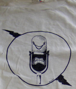 "Happy Mic" T-shirt of unknown provenance