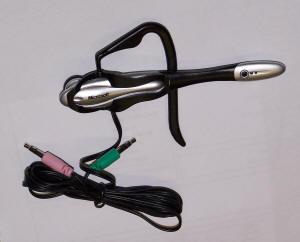 Microsoft earphone and microphone headset