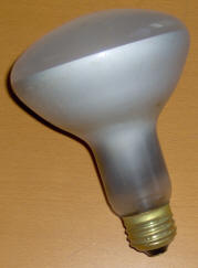 75 Watt reflector incandescent lamp