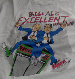 Bill & Al's Excellent Adventure T-shirt front
